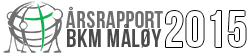 Årsrapport 2015 – BKM Måløy Logo